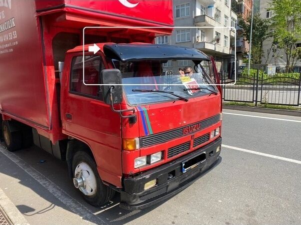 Isuzu Nkr Kamyon Pleksi Ön Cam Güneşlik/şapka