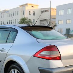 Cappafe Renault Megane Iı 2003 - 2008 Arka Cam Üstü Spoiler