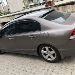 Cappafe Honda Civic Arka Cam Üstü Spoiler Ince Model 2006-2012