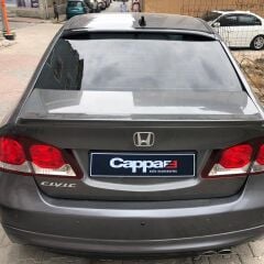 Cappafe Honda Civic Arka Cam Üstü Spoiler Ince Model 2006-2012