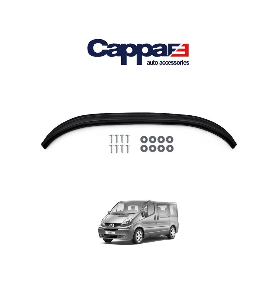 Renault Trafic Ön Tampon Lip Eki Karlık Parlak Siyah 2001-2014