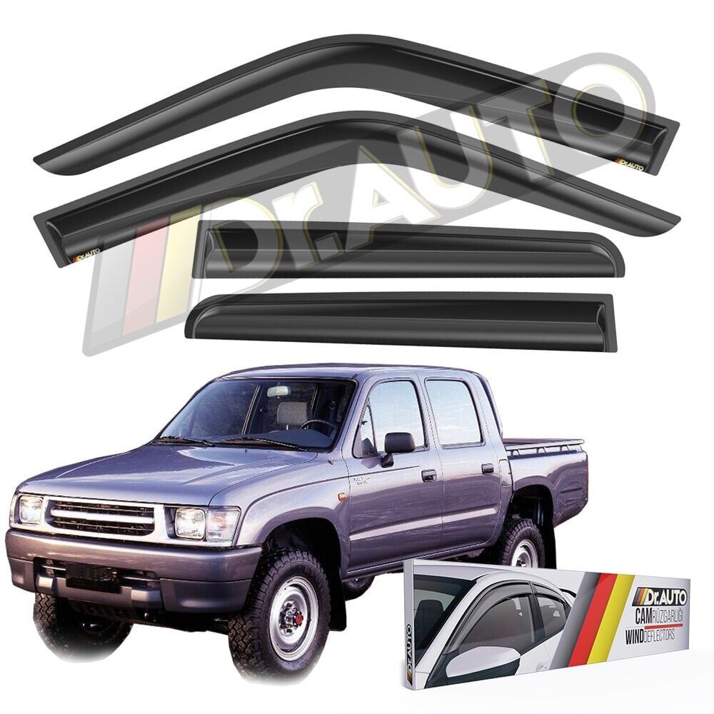 Toyota Hilux 1985-2001 Cam Rüzgarlığı 4'lü