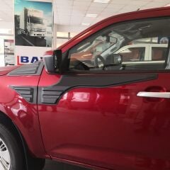 Cappafe Isuzu D-Max 2021- Yarasa Yan Kapı Kaplama 6 Parça