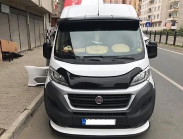 Fiat Ducato 2009-2022 Plexi Ön Cam Güneşlik / Şapka
