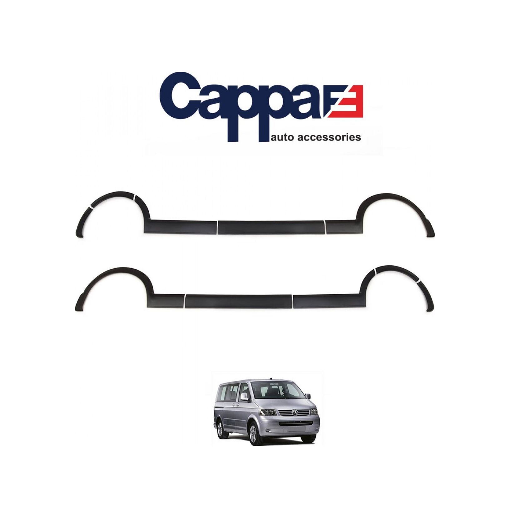 Transporter T5 Uzun Şasi 2009-2014 Çamurluk Ve Kapı Dodik Seti