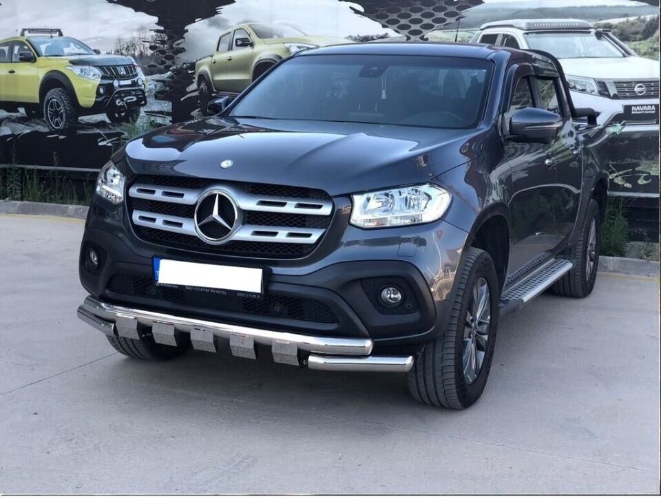 Mercedes X-Class Glocity Krom Ön Koruma 2017 Aqm Pst23