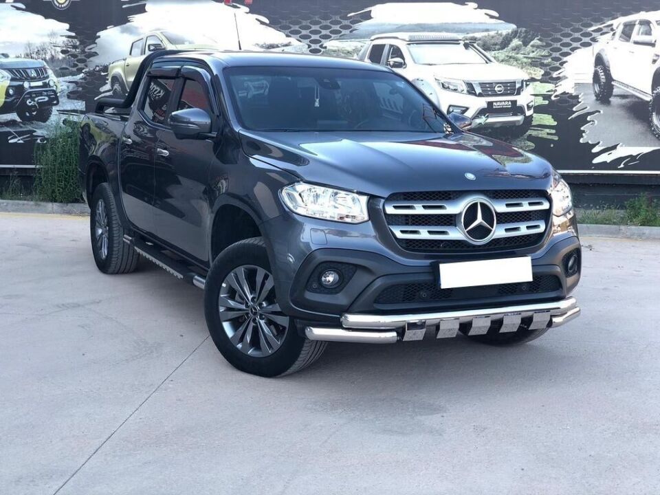 Mercedes X-Class Glocity Krom Ön Koruma 2017 Aqm Pst23