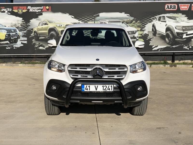 Mercedes X-Class Dinamic Siyah Ön Koruma 2017 Aqm Pwt22