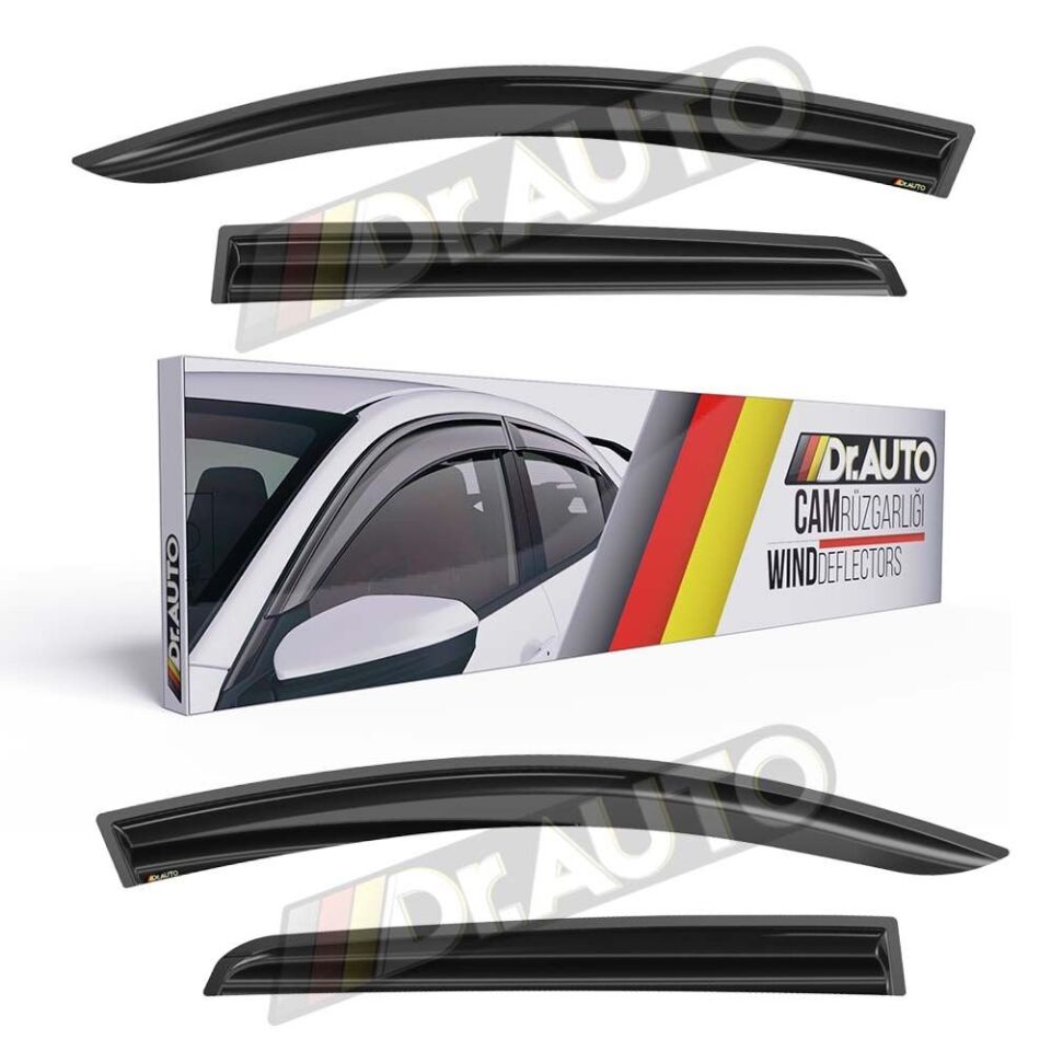 Nissan Qashqai 2007-2013 Arası Cam Rüzgarlığı 4'lü