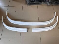 Fiat Ducato 2007-2014 Beyaz Ön Tampon Lip Eki/karlık Abs 2 Parça