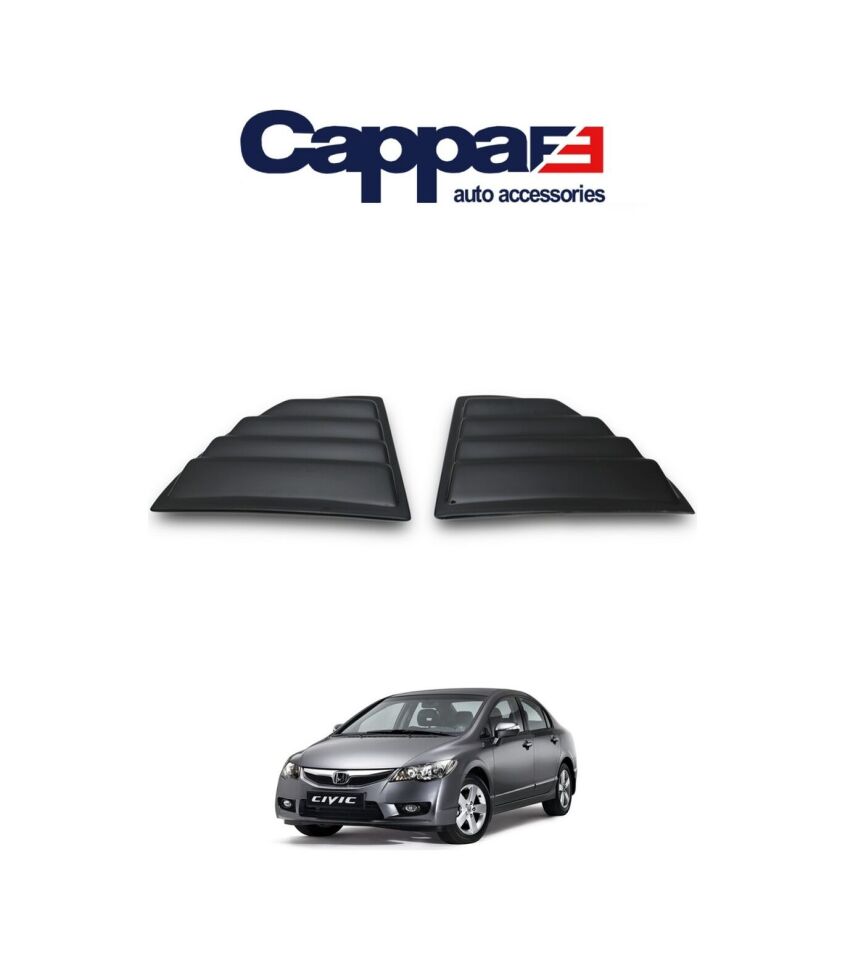Cappafe Honda Civic 2006-2012 Kelebek Cam 2 Parça