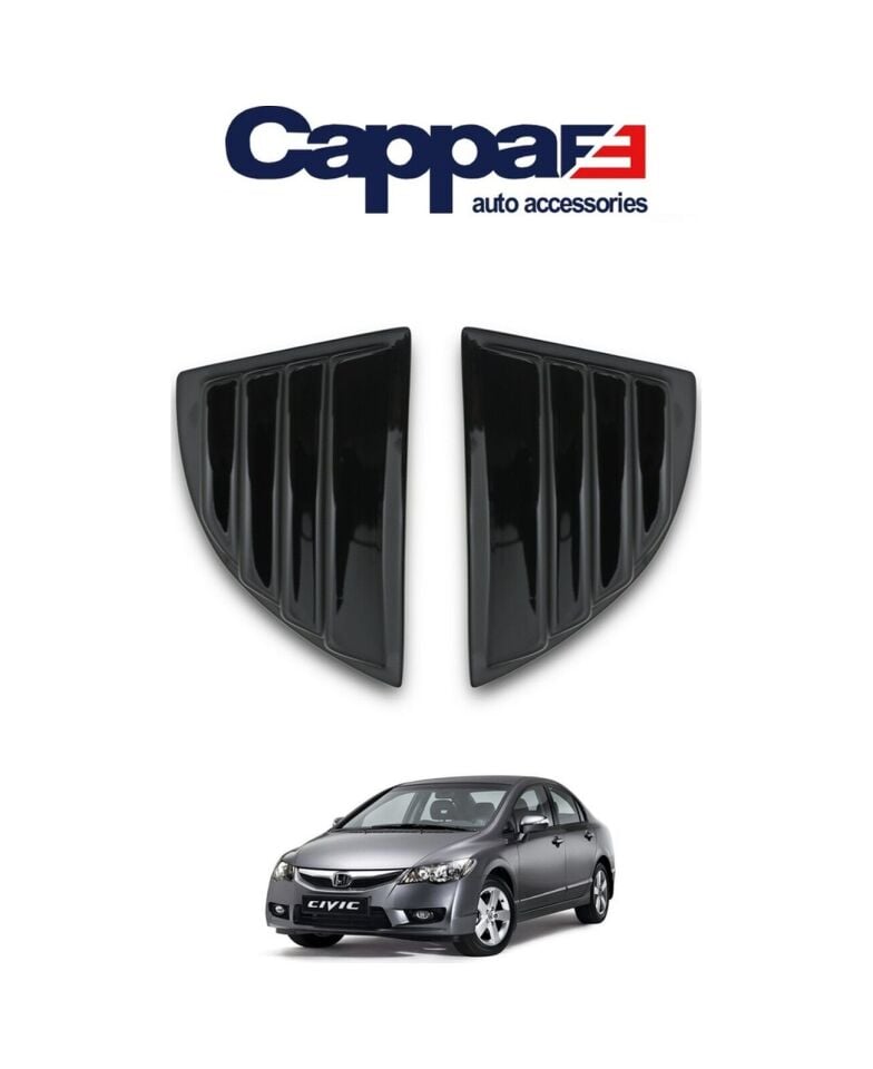 Cappafe Honda Civic 2006-2012 Kelebek Cam 2 Parça