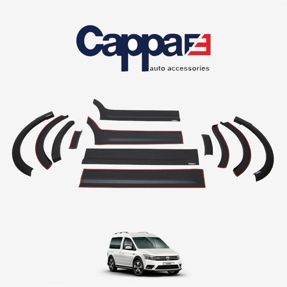 Cappafe Caddy 2015-2020 Dodik Set 12 Parça Kısa Şase Sol Sürgülü