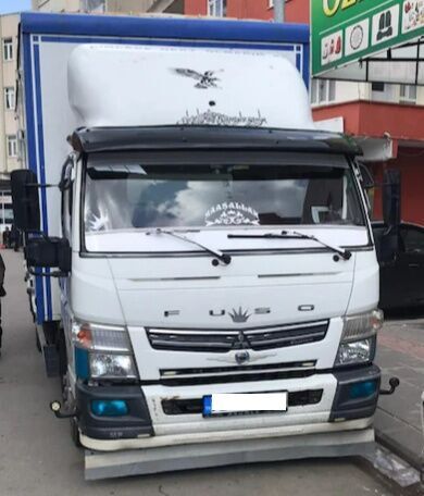Mitsubishi Fuso 2015+/ 2020+ Pleksi Ön Cam Güneşlik