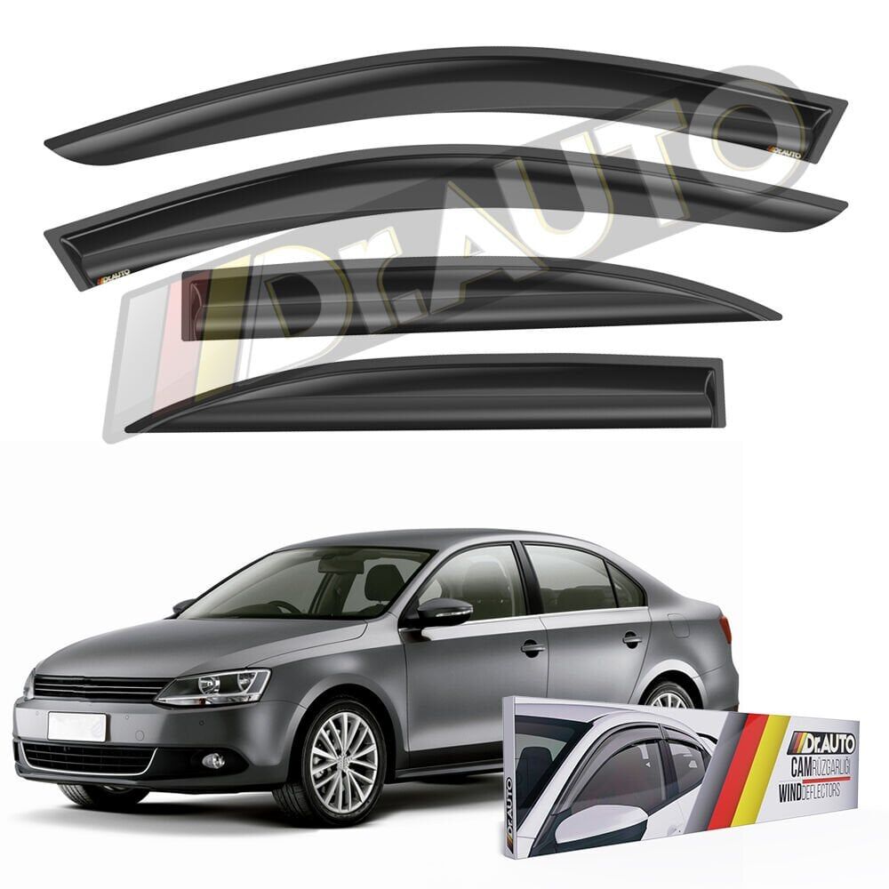 Volkswagen Jetta 2011-2018 Cam Rüzgarlığı 4'lü