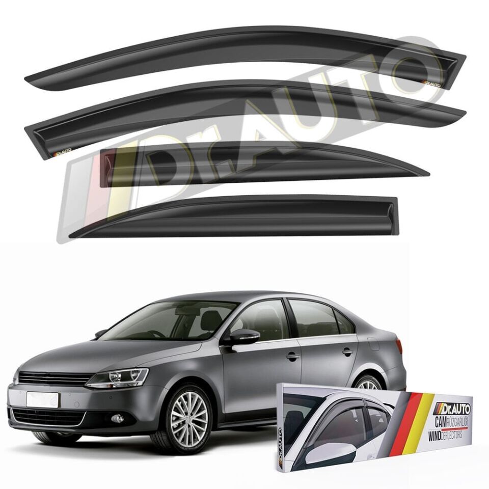 Volkswagen Jetta 2011-2018 Cam Rüzgarlığı 4'lü