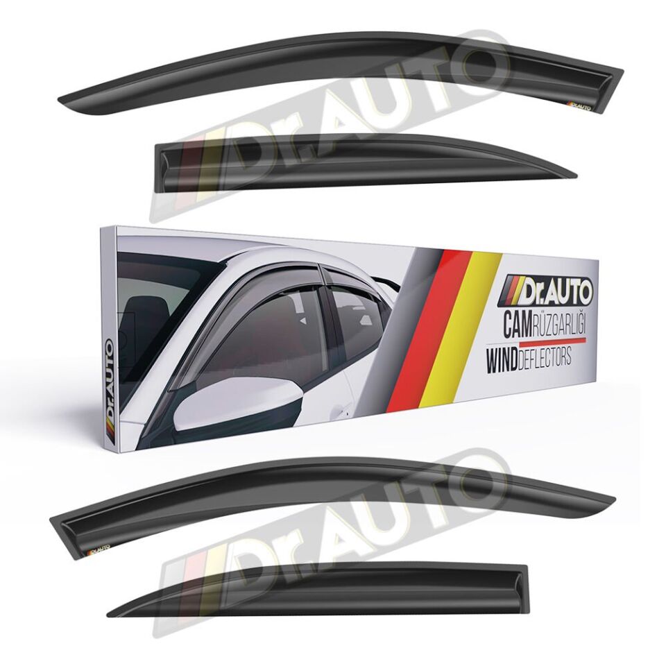 Volkswagen Jetta 2011-2018 Cam Rüzgarlığı 4'lü