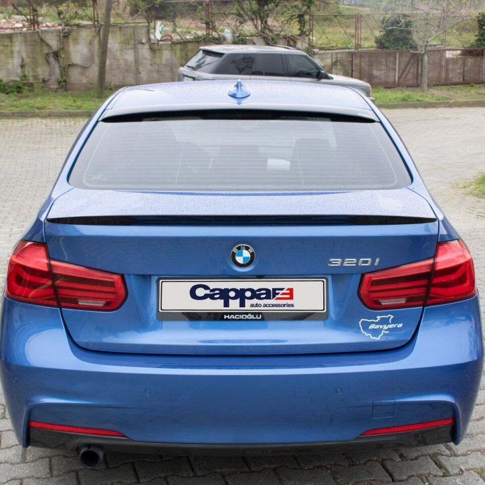 Cappafe Bmw F30 Arka Cam Üstü Spoiler 2011-2019 Yılı Arası
