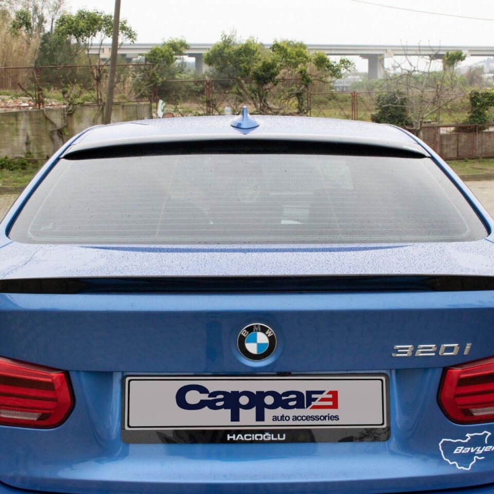 Cappafe Bmw F30 Arka Cam Üstü Spoiler 2011-2019 Yılı Arası