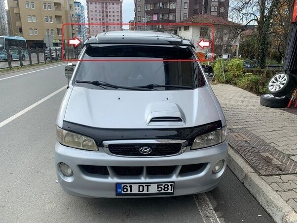 Hyundai Starex Pleksi Ön Cam Güneşlik