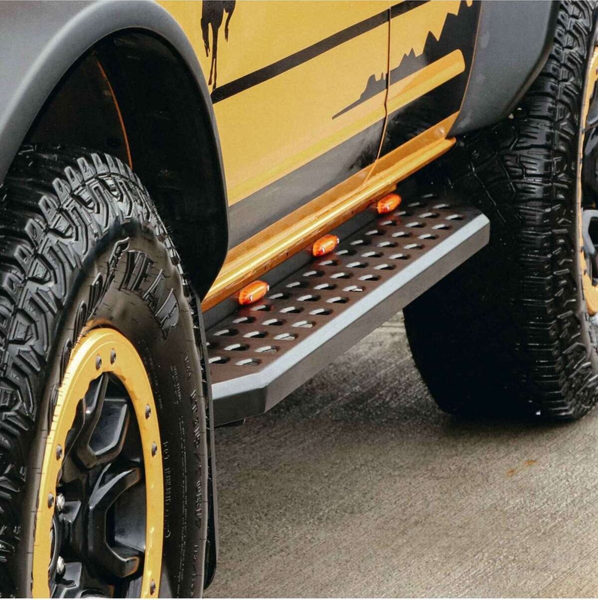 Raptor 2023+ Ledli Yan Basamak Q30 Aqm4wd