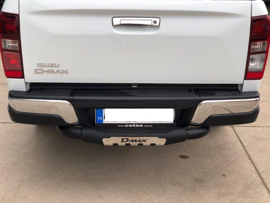 Isuzu D-Max Logolu Siyah Arka Basamak 2012+ Pak26 Aqm