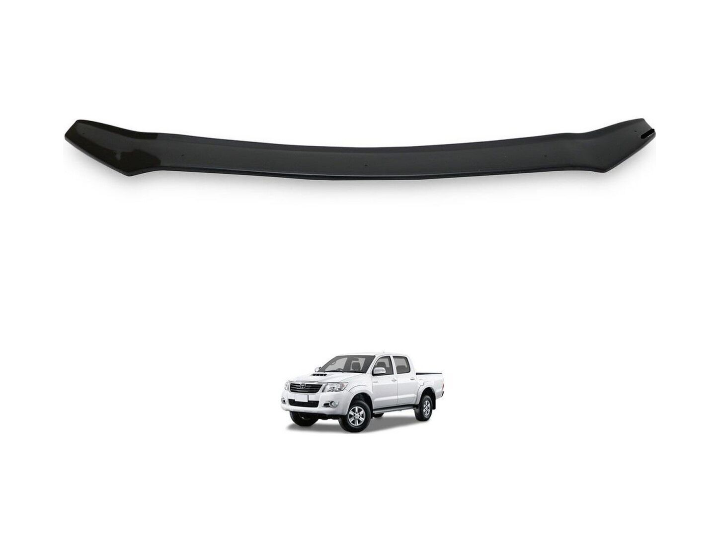 Toyota Uyumlu Hilux Pleksi Kaput Rüzgarlığı 2006-2012