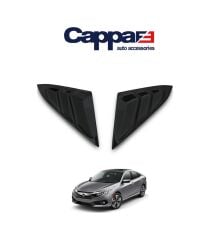 Cappafe Honda Civic 2016- Kelebek Cam 2 Prç