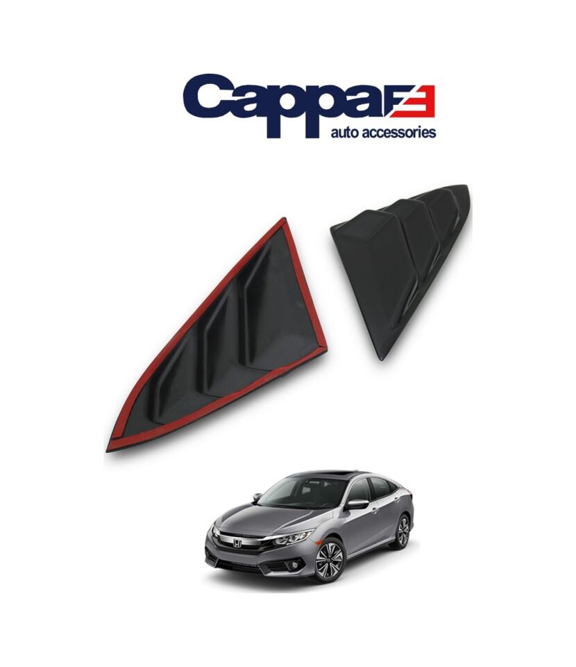 Cappafe Honda Civic 2016- Kelebek Cam 2 Prç
