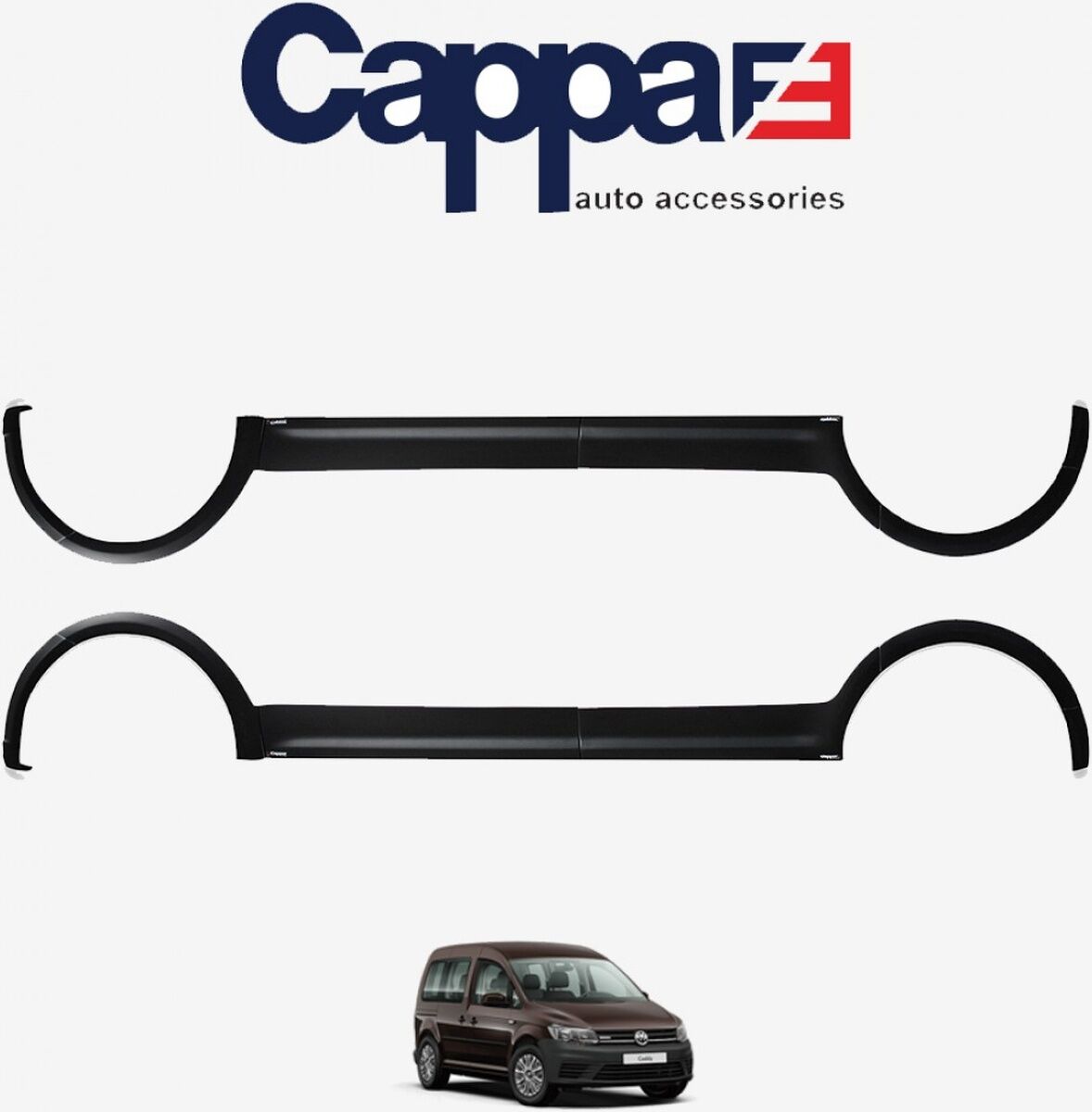 Cappafe Caddy 2010-2015 Dodik Set 12 Parça Uzun Şase Sağ Sürgülü