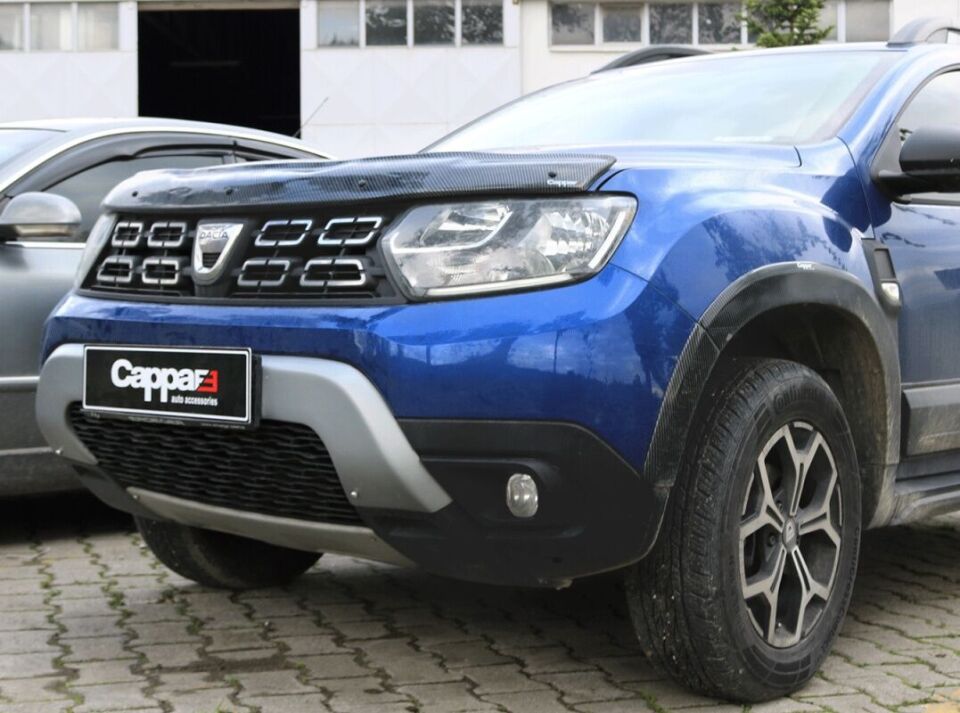 Cappafe Dacia Duster Ön Tampon Plaka Altı U Difüzör 2018