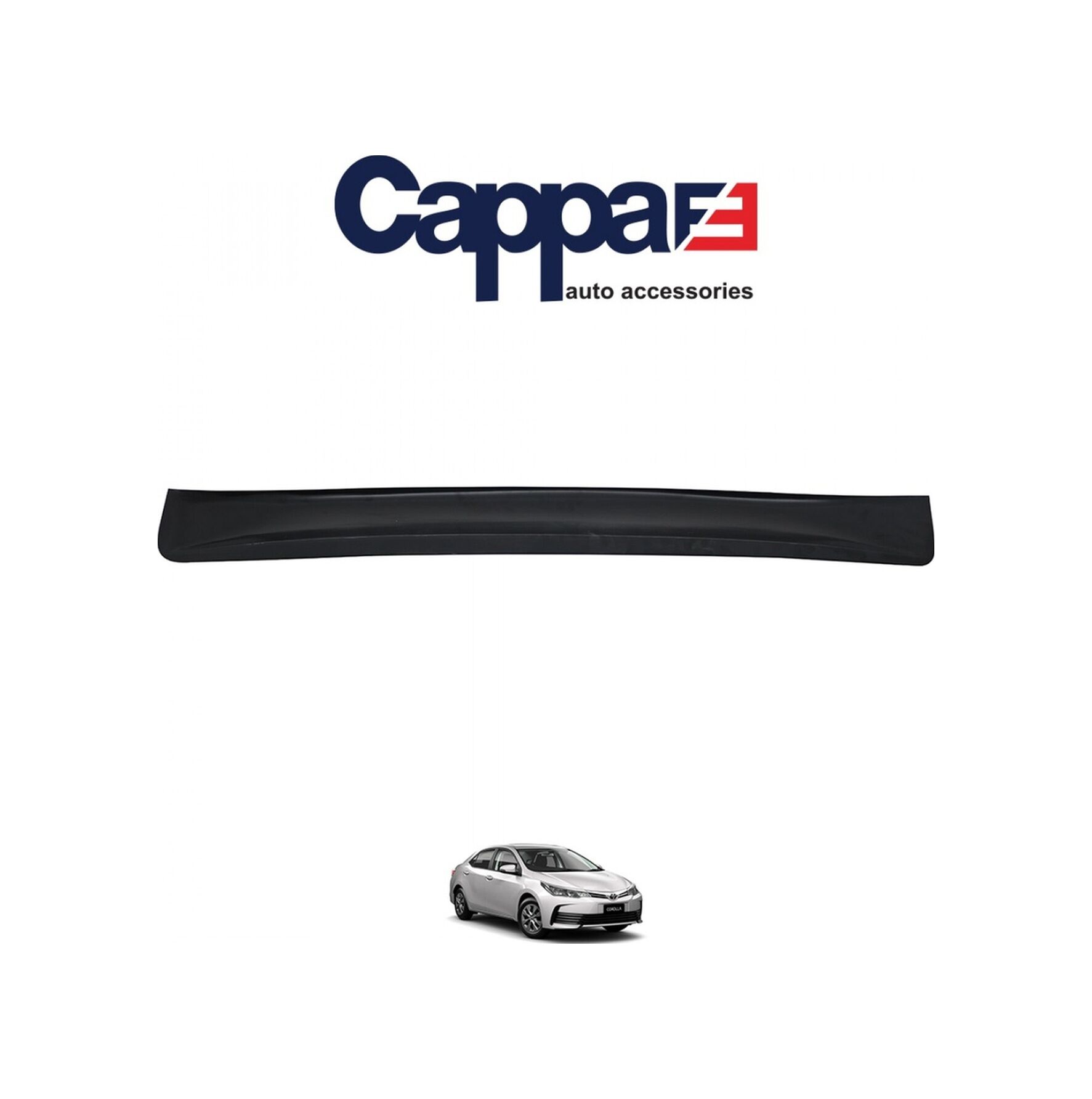 Cappafe Toyoto Corolla Uyumlu 2013-2018 Arka Cam Üstü Spoiler