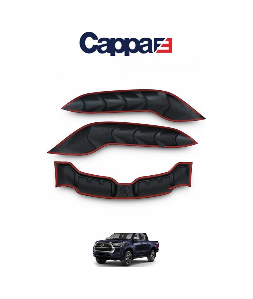Cappafe Hilux Dragon Pack Kaput Koruma 3Prç  2021