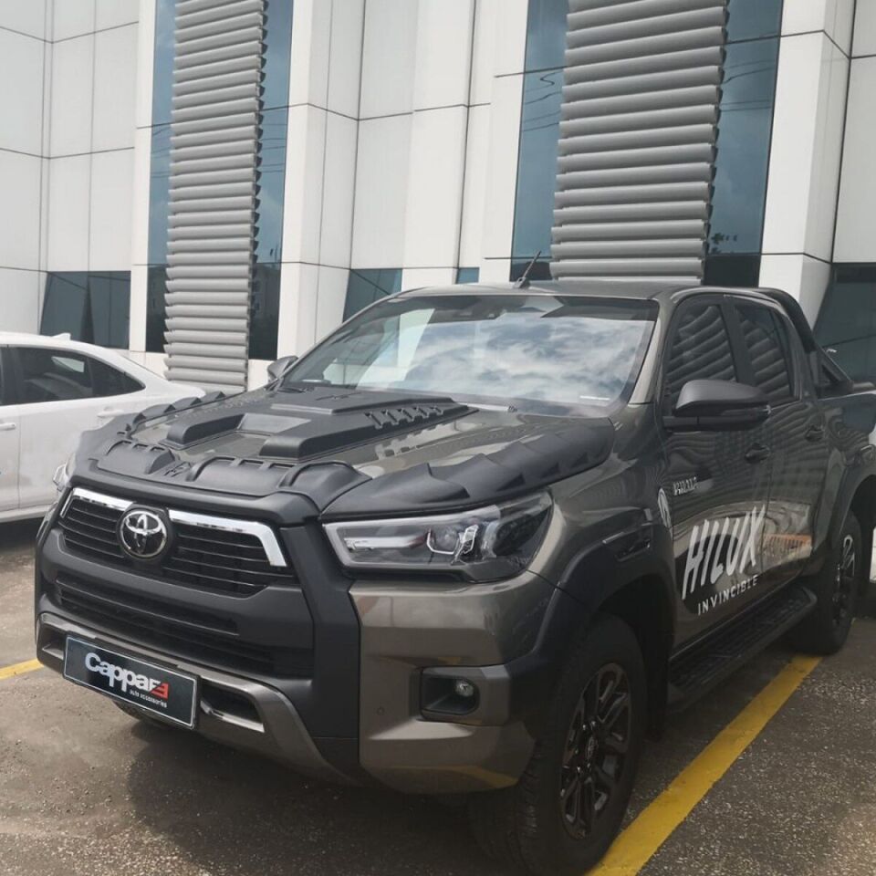Cappafe Hilux Dragon Pack Kaput Koruma 3Prç  2021
