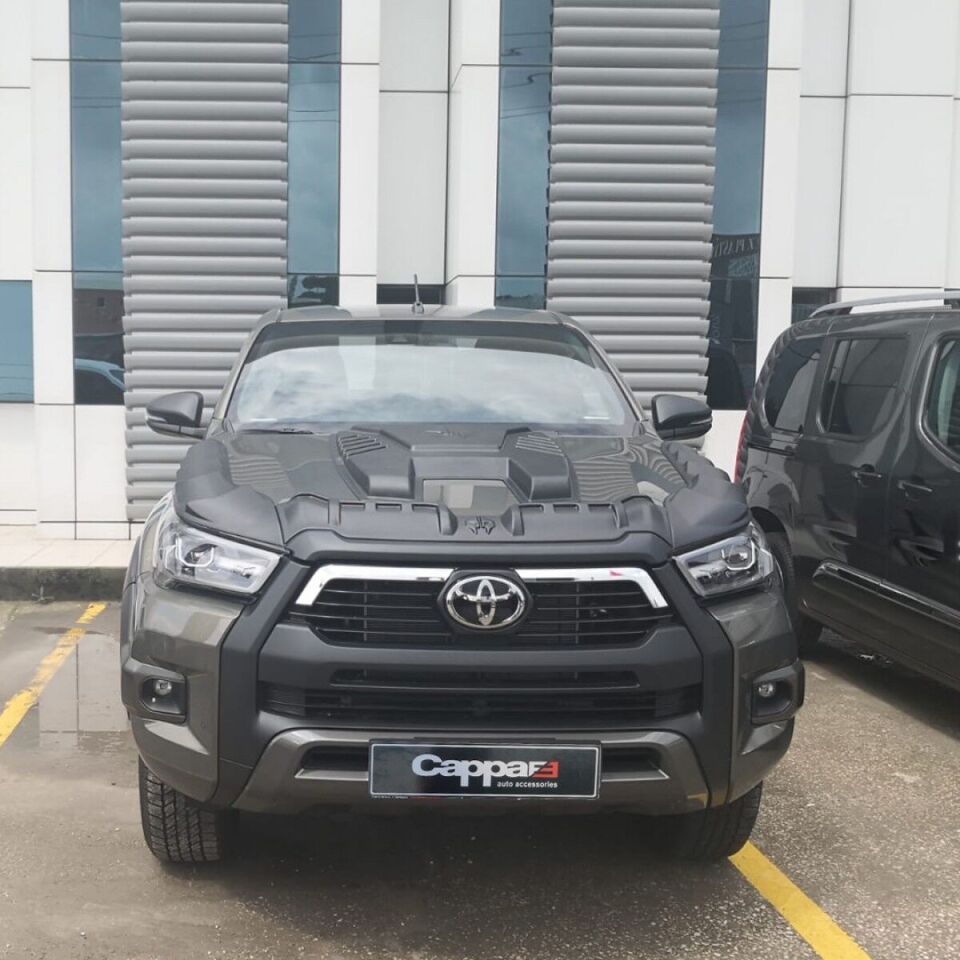 Cappafe Hilux Dragon Pack Kaput Koruma 3Prç  2021
