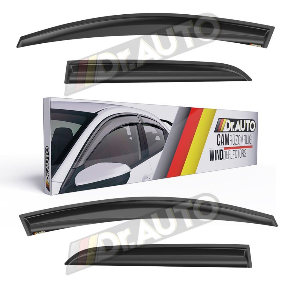 Toyota Auris 2007-2023 Hb Cam Rüzgarlığı 4'lü