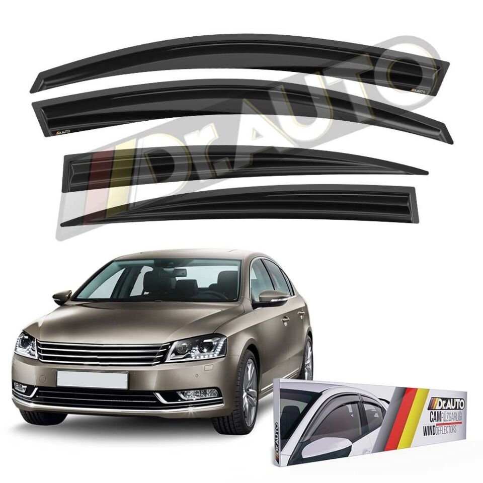 Volkswagen Passat B7 2011-2014 Cam Rüzgarlığı 4'lü