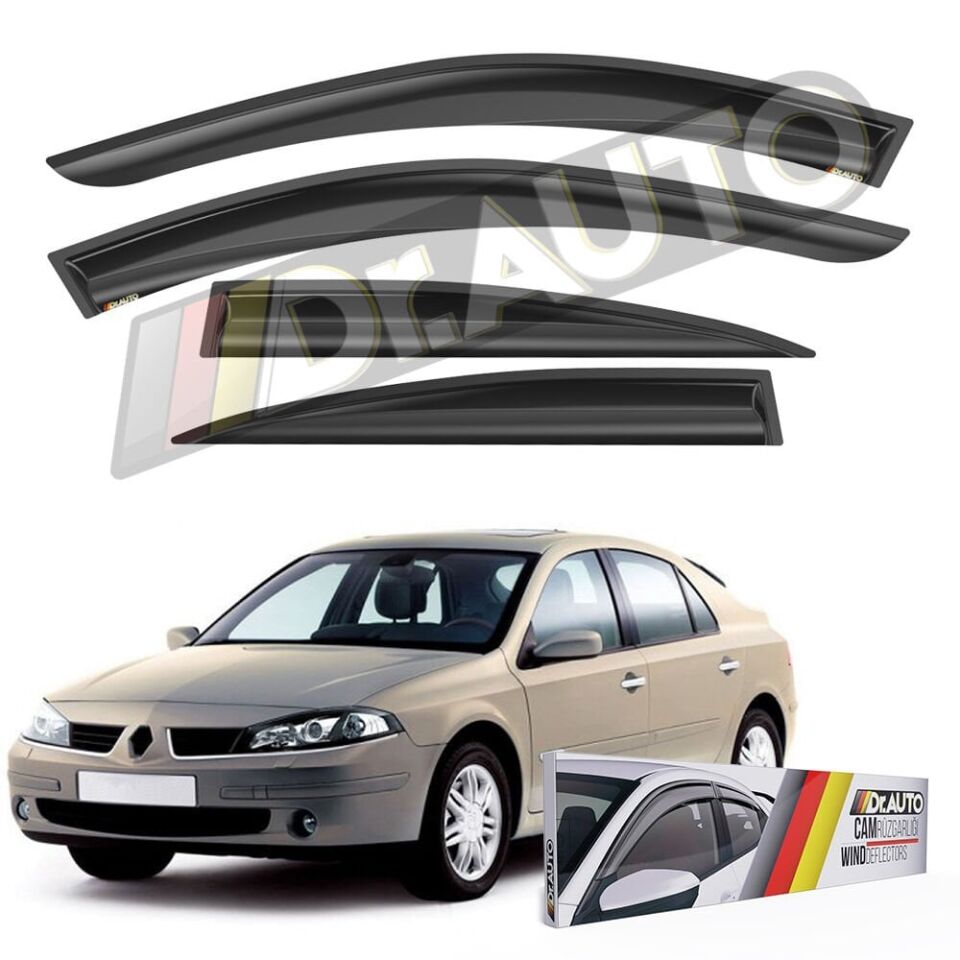 Renault Laguna 2 2001-2008 Hb Cam Rüzgarlığı 4'lü