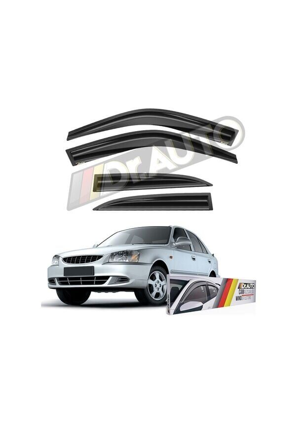 Hyundai Accent Milenyum Kasa 2000-2003 Arası Cam Rüzgarlığı 4'lü