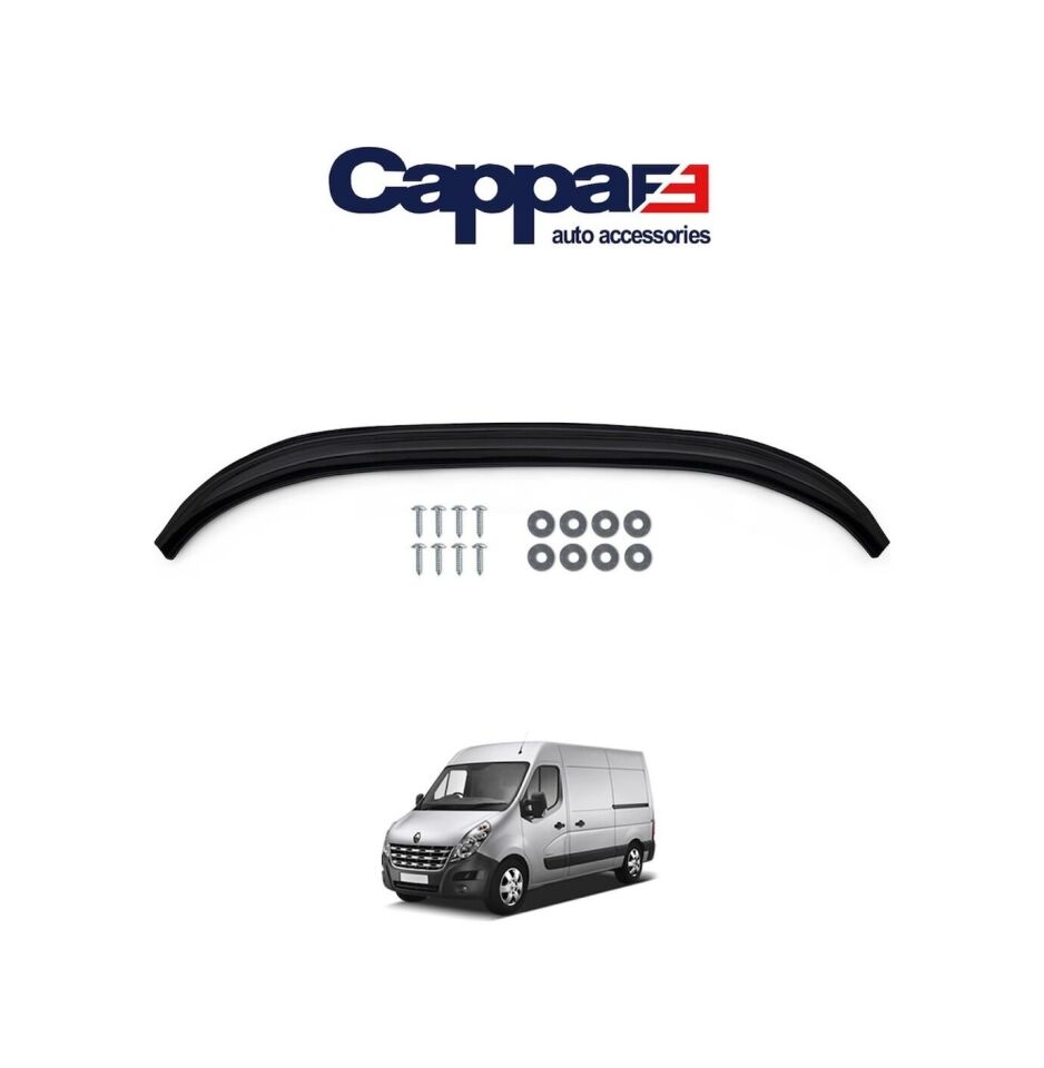 Renault Master Ön Tampon Lip Eki Karlık Parlak Siyah 2010-2014