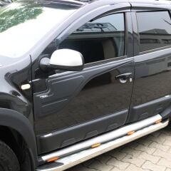 Cappafe Dacia Duster 2010-2017 Yarasa Yan Kapı Kaplama 2 Parça