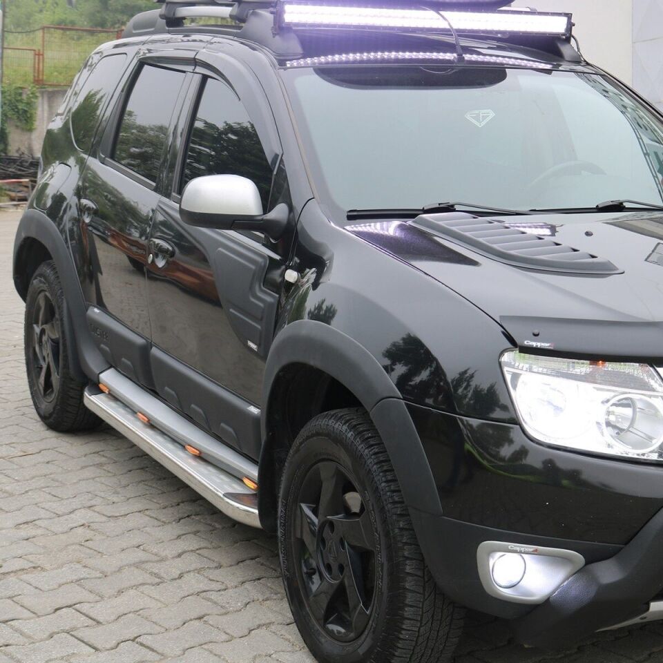 Cappafe Dacia Duster 2010-2017 Yarasa Yan Kapı Kaplama 2 Parça