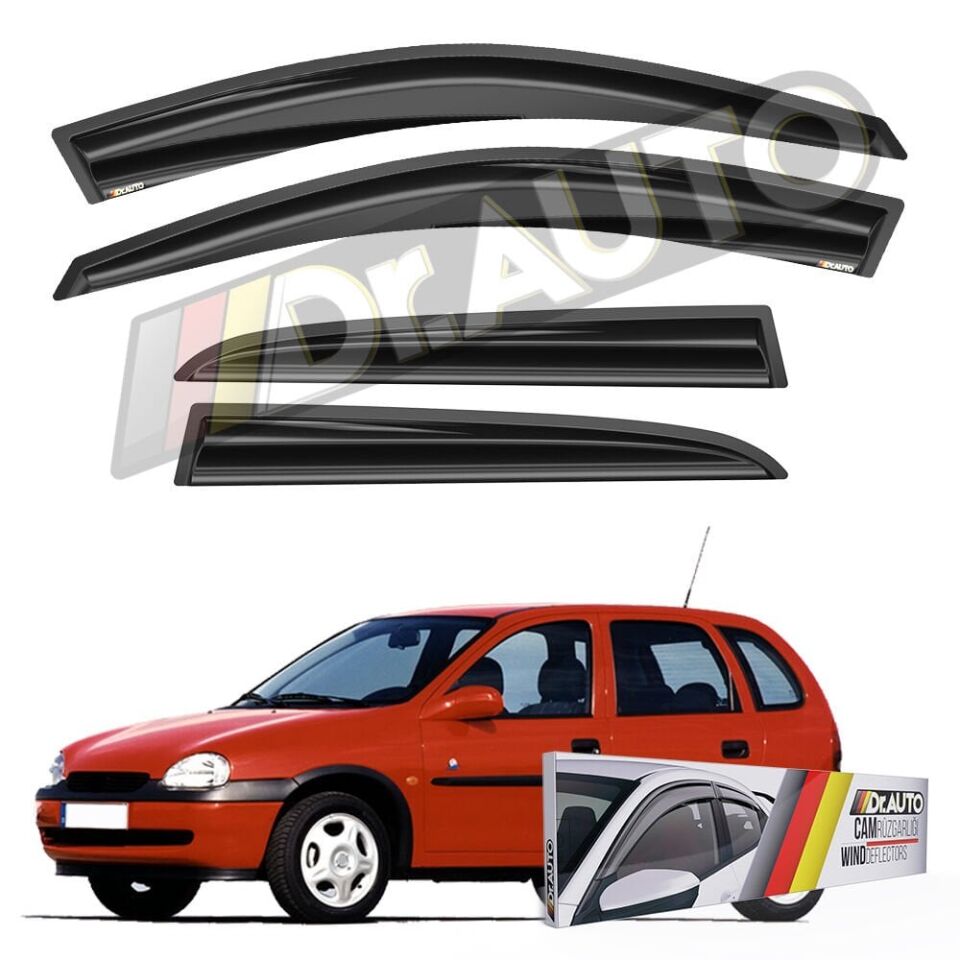 Opel Corsa B 1993-2000 Cam Rüzgarlığı 4'lü