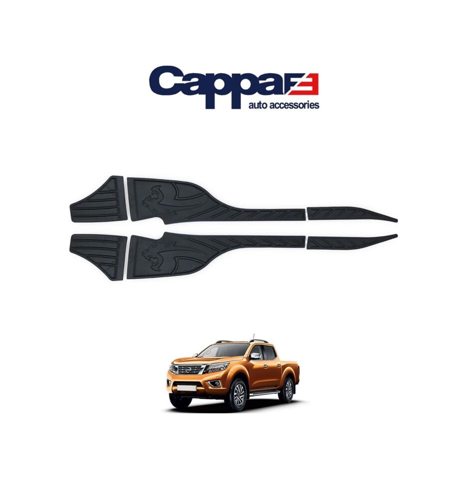 Cappafe Nissan Navara 2016-2020 Yarasa Yan Kapı Kaplama 6 Parça