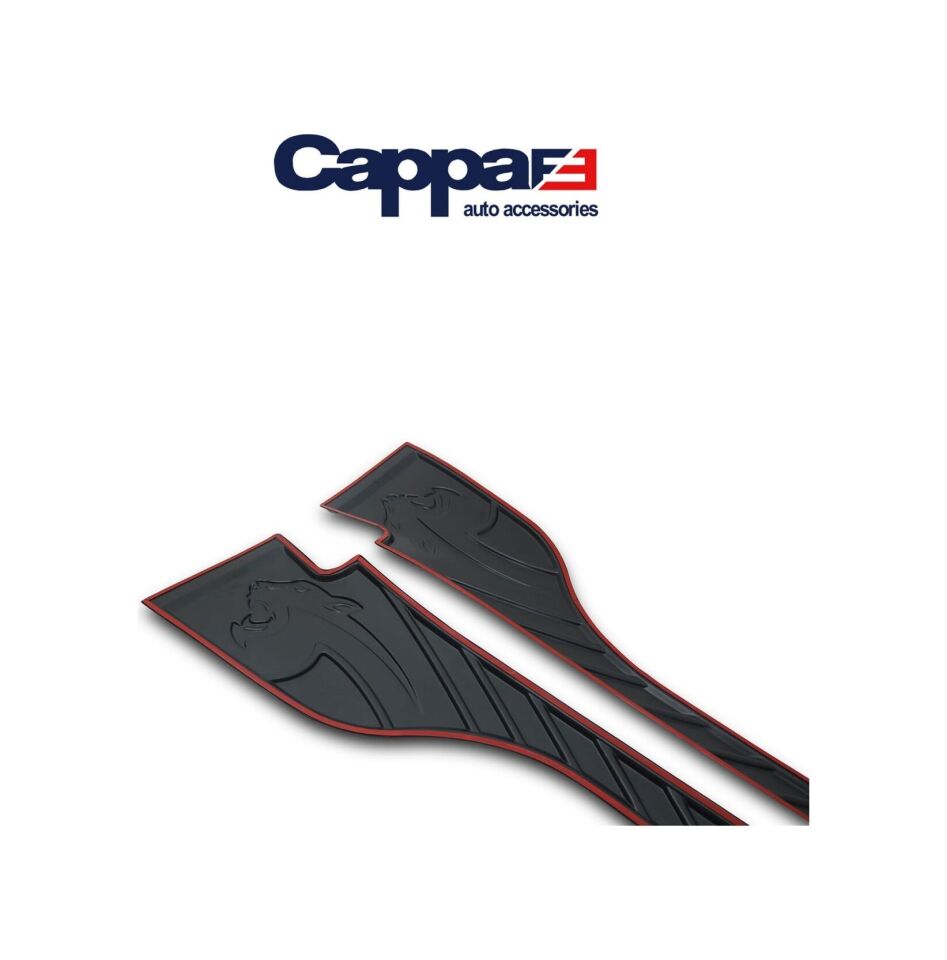 Cappafe Nissan Navara 2016-2020 Yarasa Yan Kapı Kaplama 6 Parça