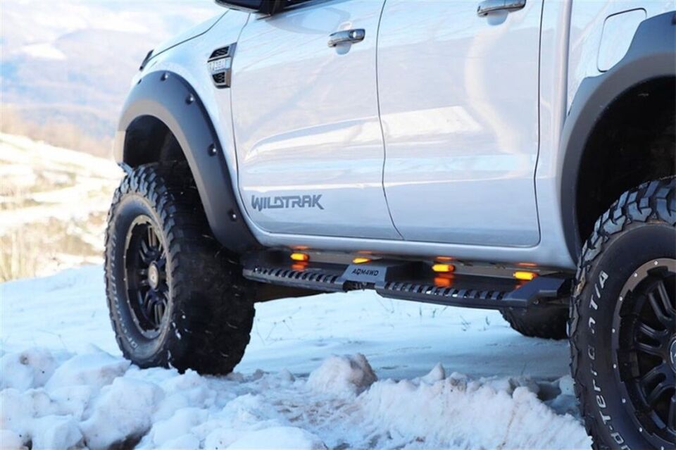 Fiat Fullback Işıklı Yan Basamak 2015+|arp Aqm-s32