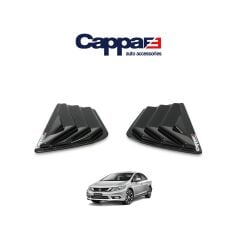 Cappafe Honda Civic 2012-2015 Kelebek Cam 2 Parça