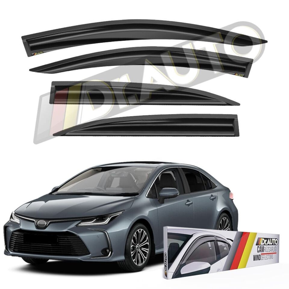 Toyota Corolla Sd 2019 Ve Sonrası Cam Rüzgarlığı 4'lü