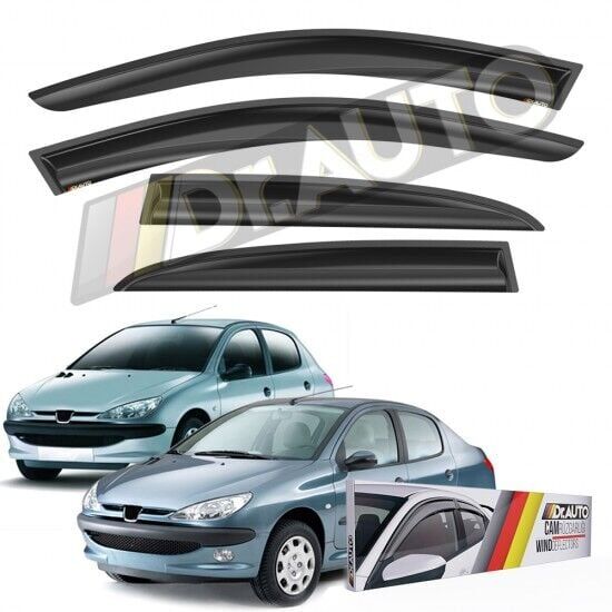 Peugeot 206 1998-2008 Cam Rüzgarlığı 4'lü